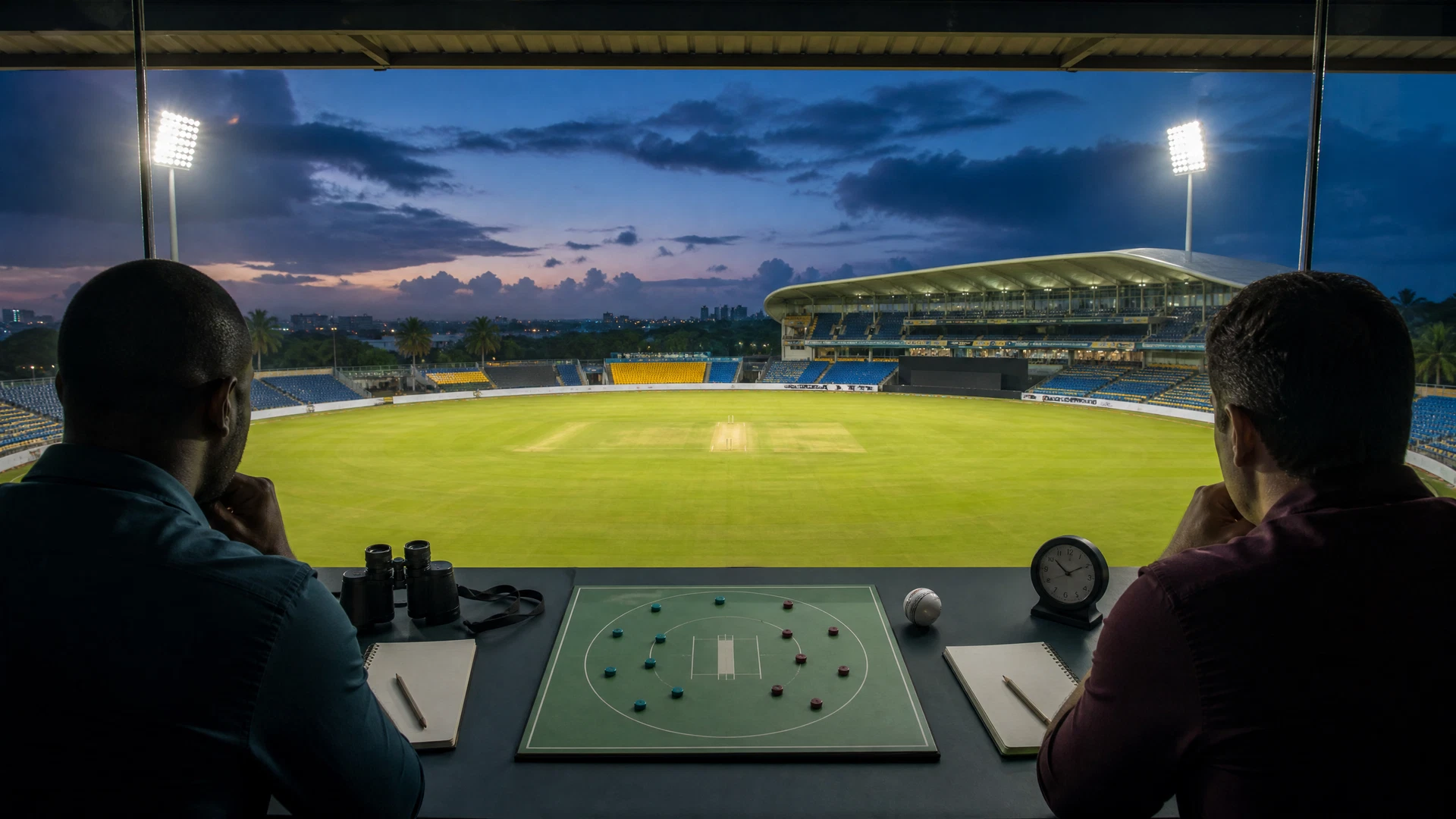 Neutral Caribbean Premier League Eliminator prediction research illustration with participants unconfirmed