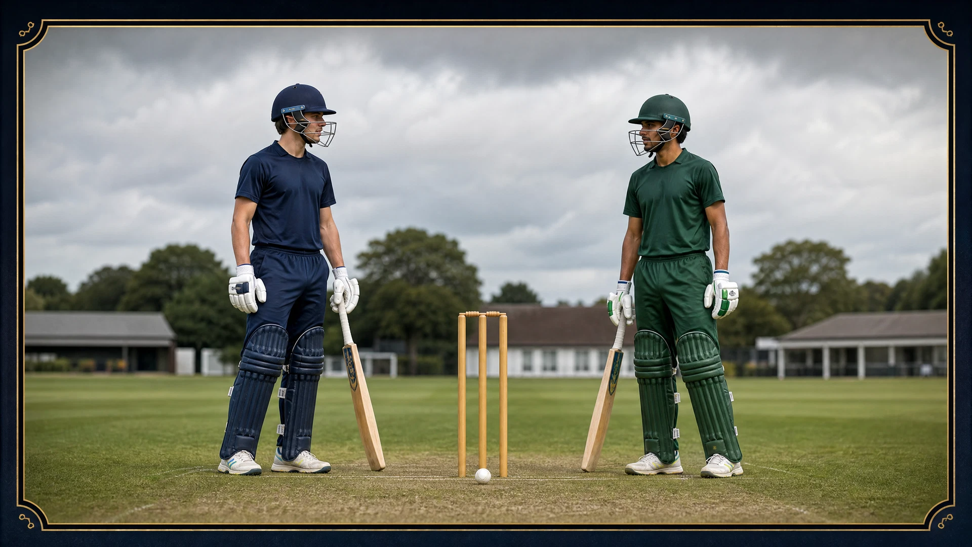 Original venue-neutral Youth ODI illustration for England Under-19 versus Pakistan Under-19