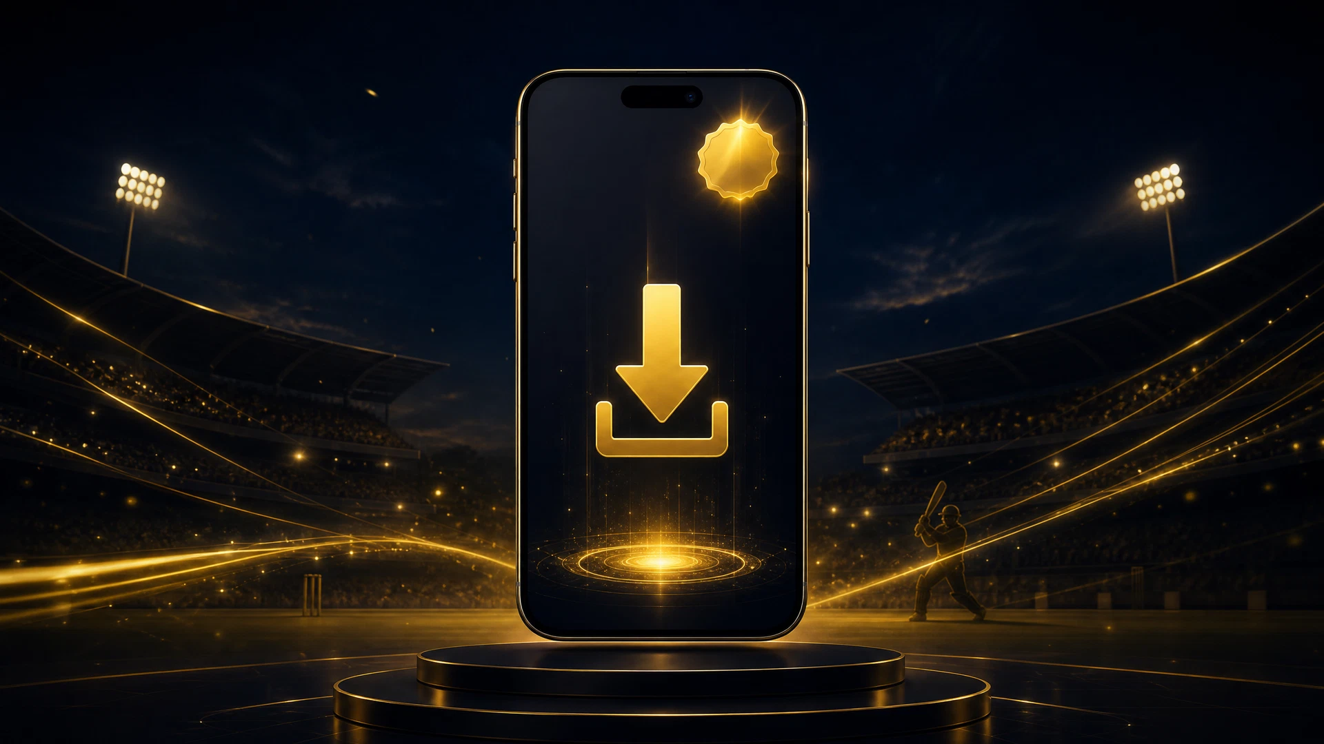 FairPlay App Download Free hero scene with smartphone and golden download interface
