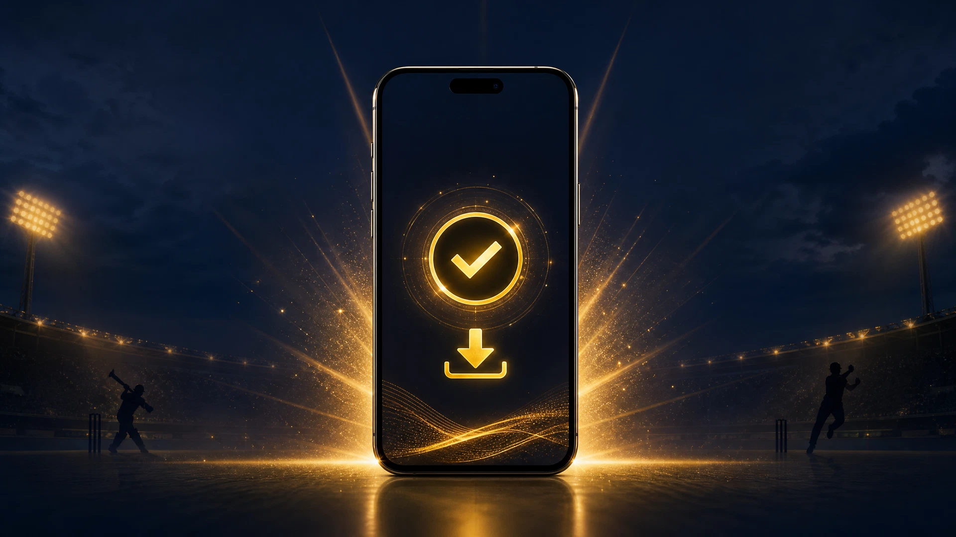 FairPlay App Download Play Store action scene with download-complete confirmation