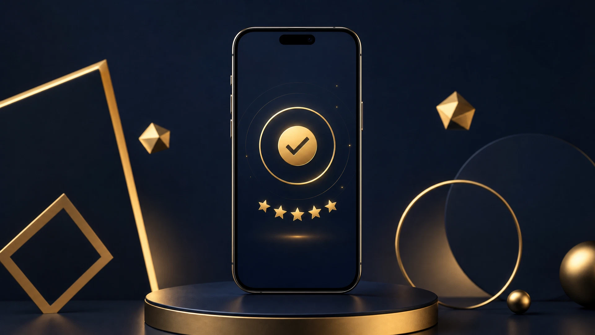 FairPlay App Rating Review action scene with rating-complete confirmation