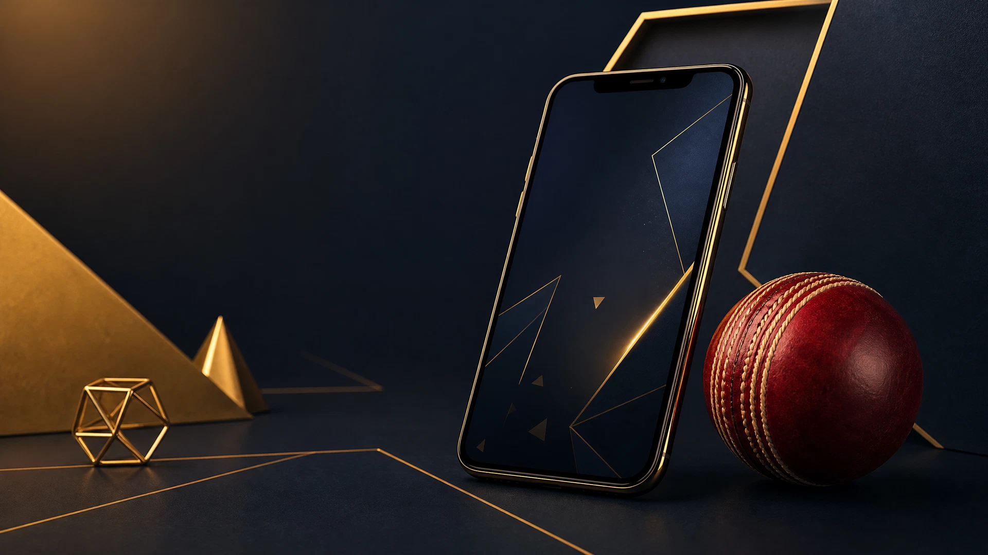 Phone and cricket ball for FairPlay Cricket Predictions guidance