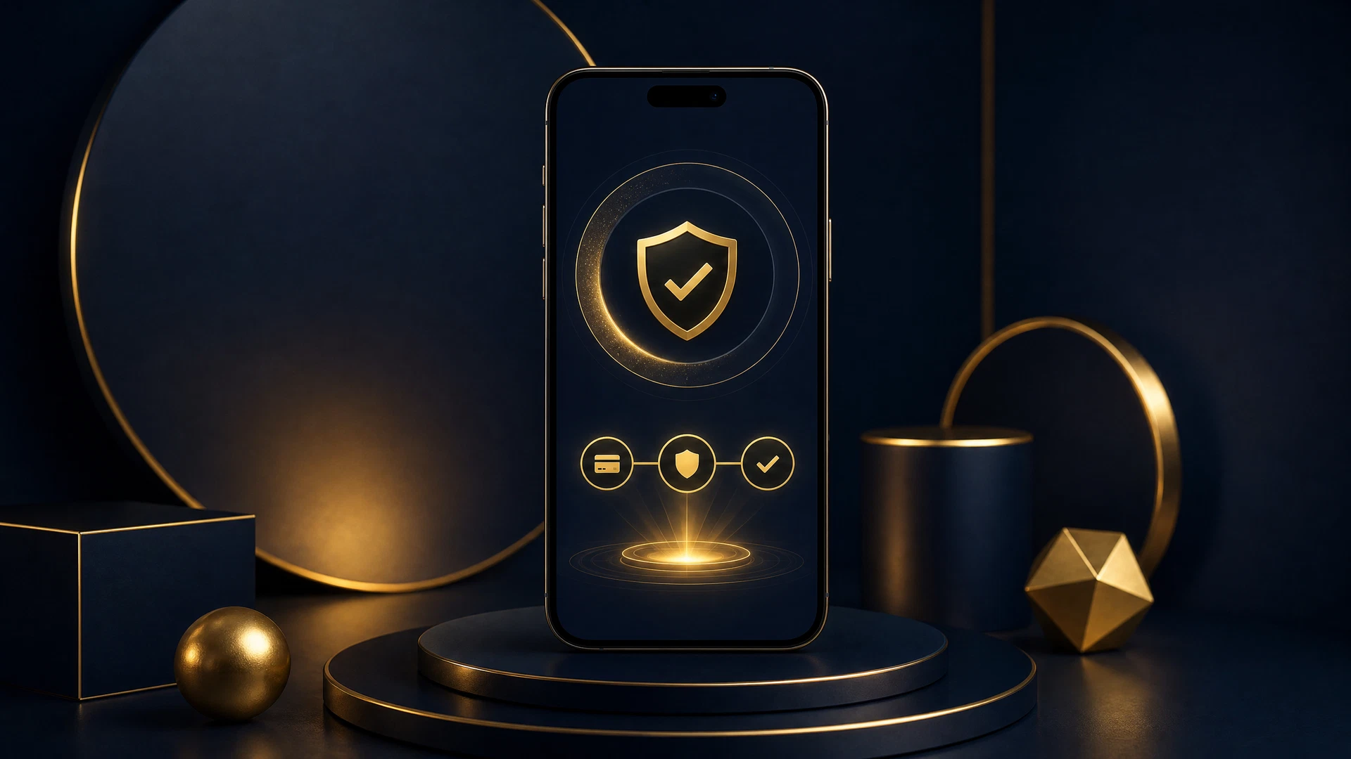 Secure smartphone action scene for FairPlay deposit next steps