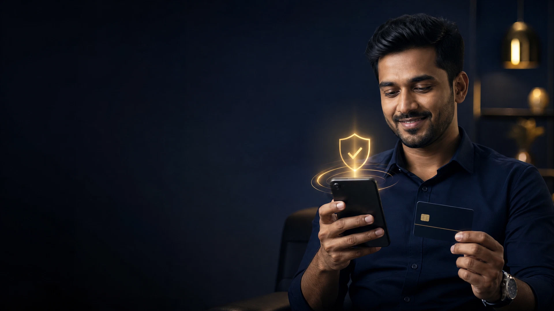 Secure smartphone payment scene for FairPlay deposit guidance