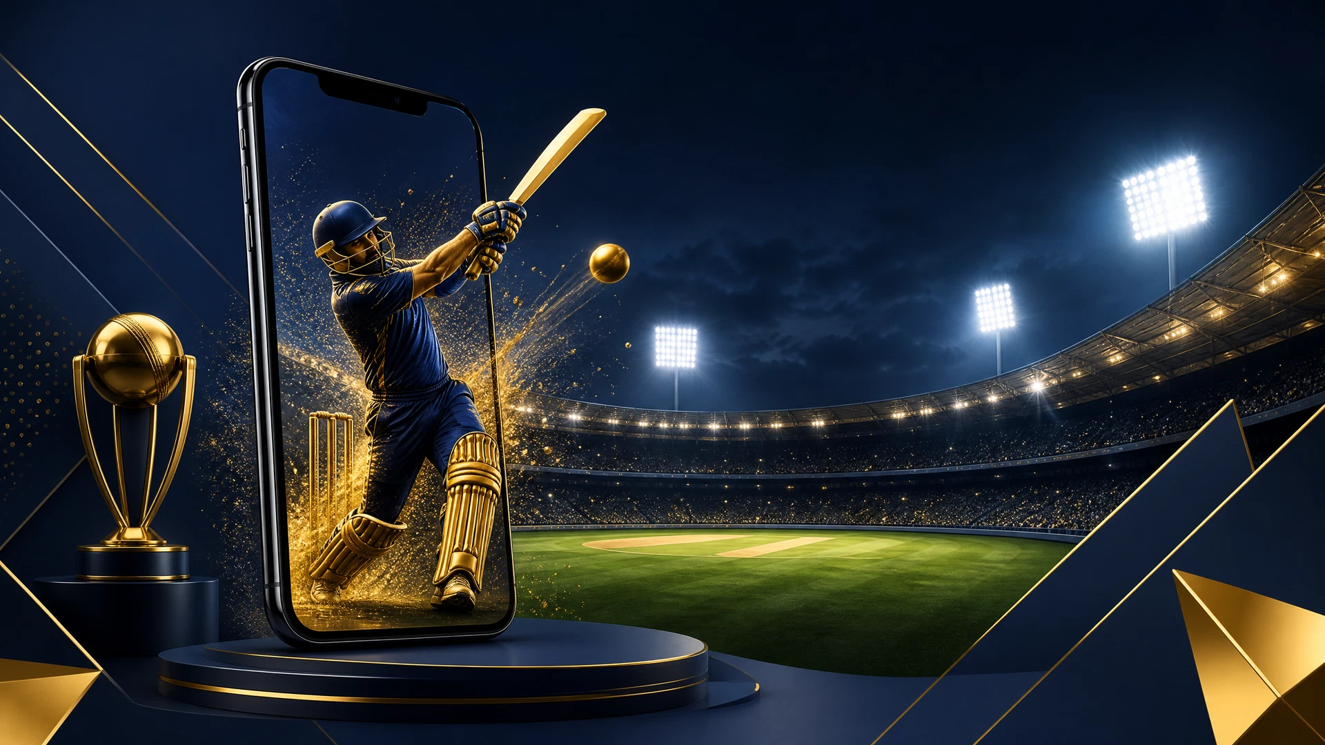 Phone and stadium gate for FairPlay IPL Fantasy support