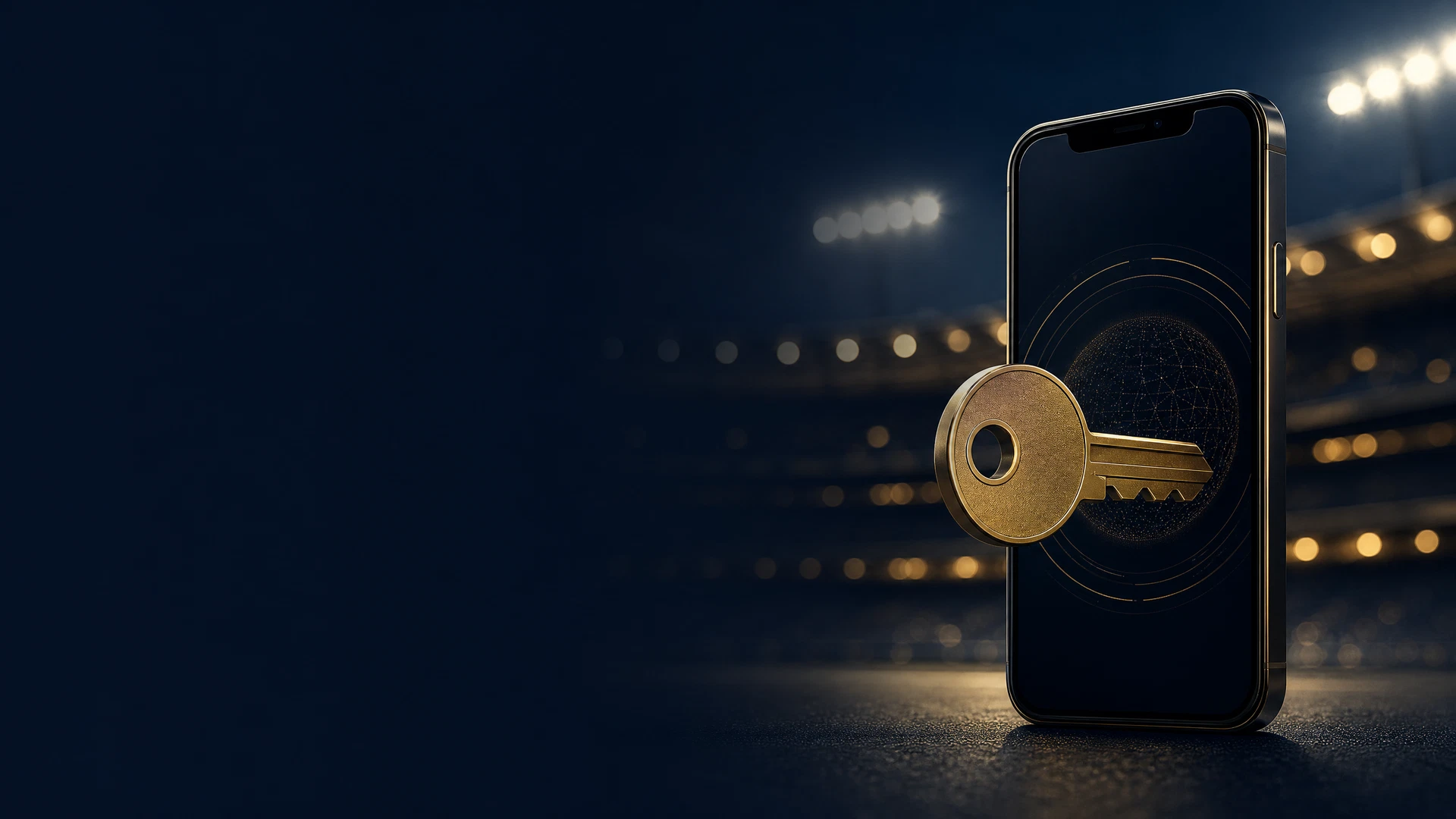 Secure phone and key visual for FairPlay login help