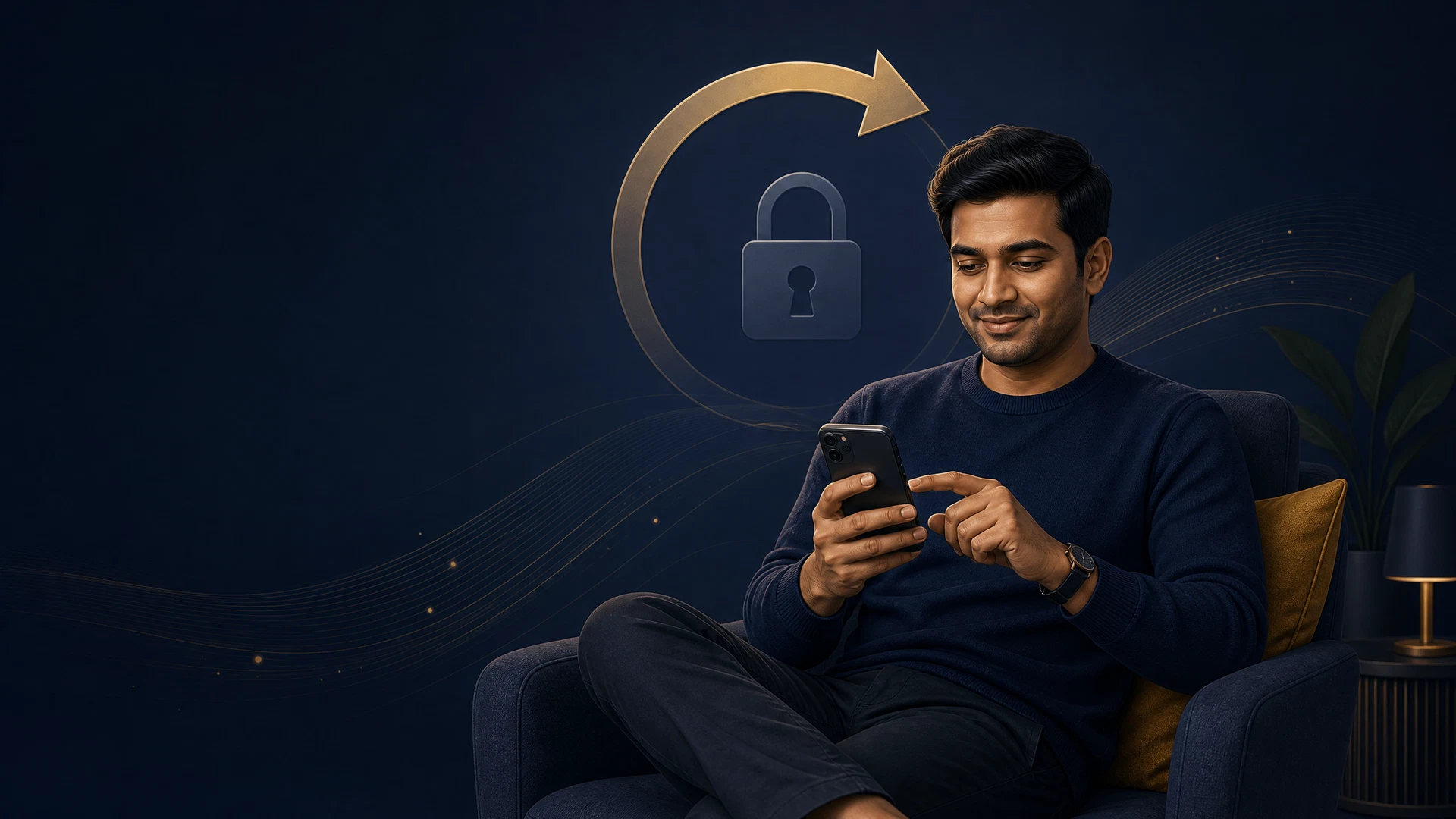 Account recovery scene for FairPlay password reset guidance