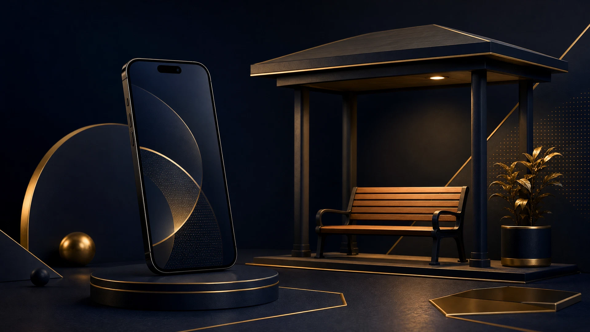 Phone and pavilion bench for FairPlay Registration support paths