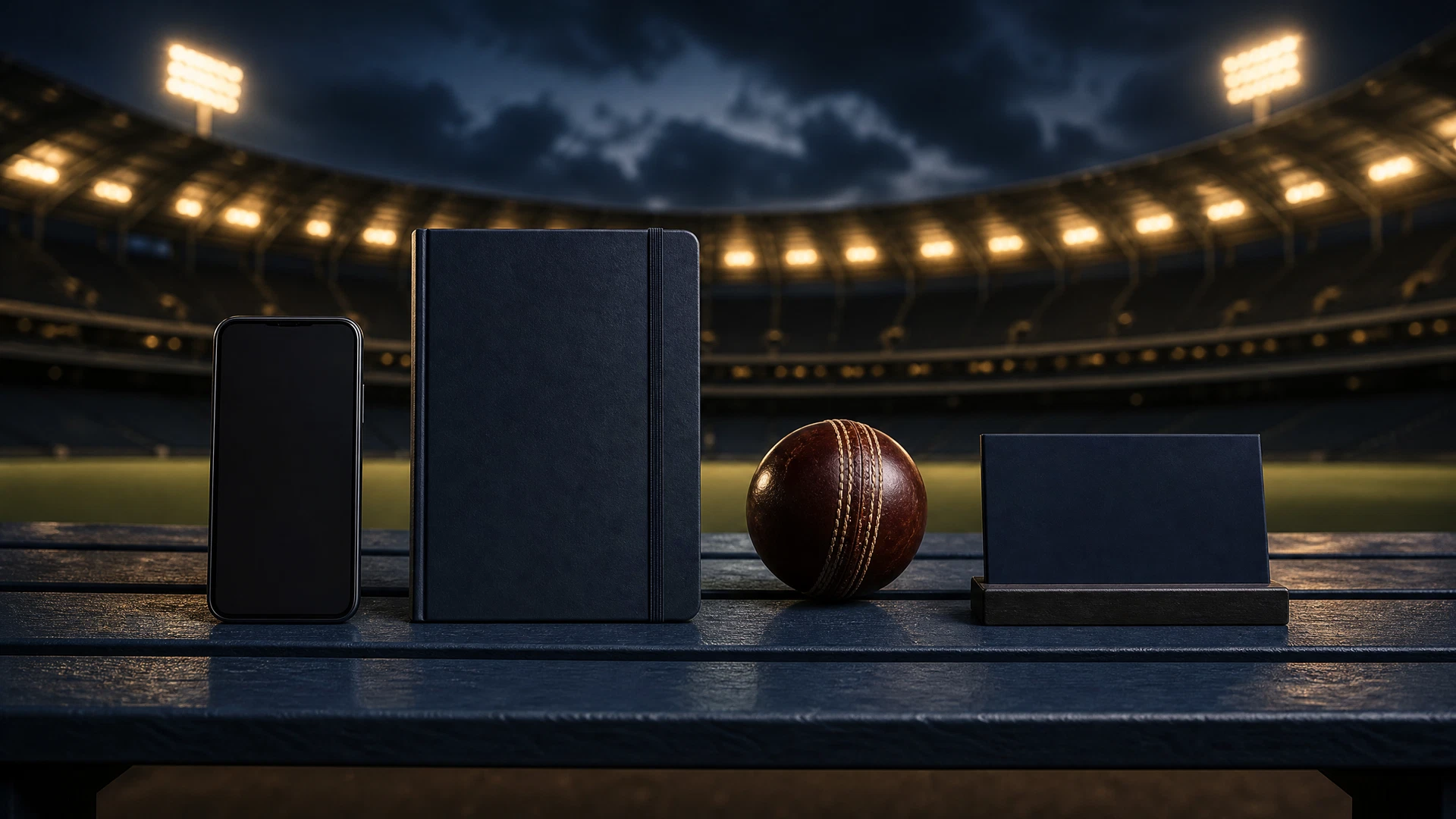 Phone and cricket ball for FairPlay Sports Betting information