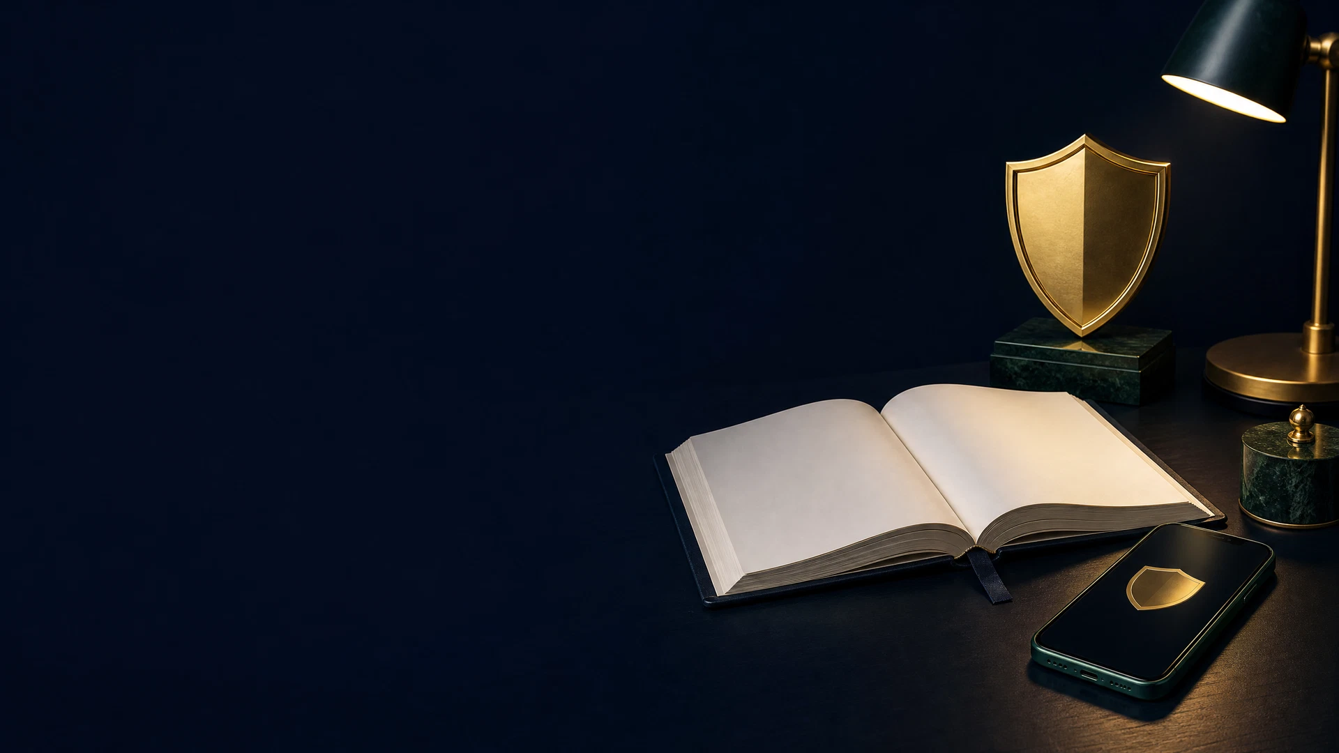 Secure document and shield scene for FairPlay terms guidance