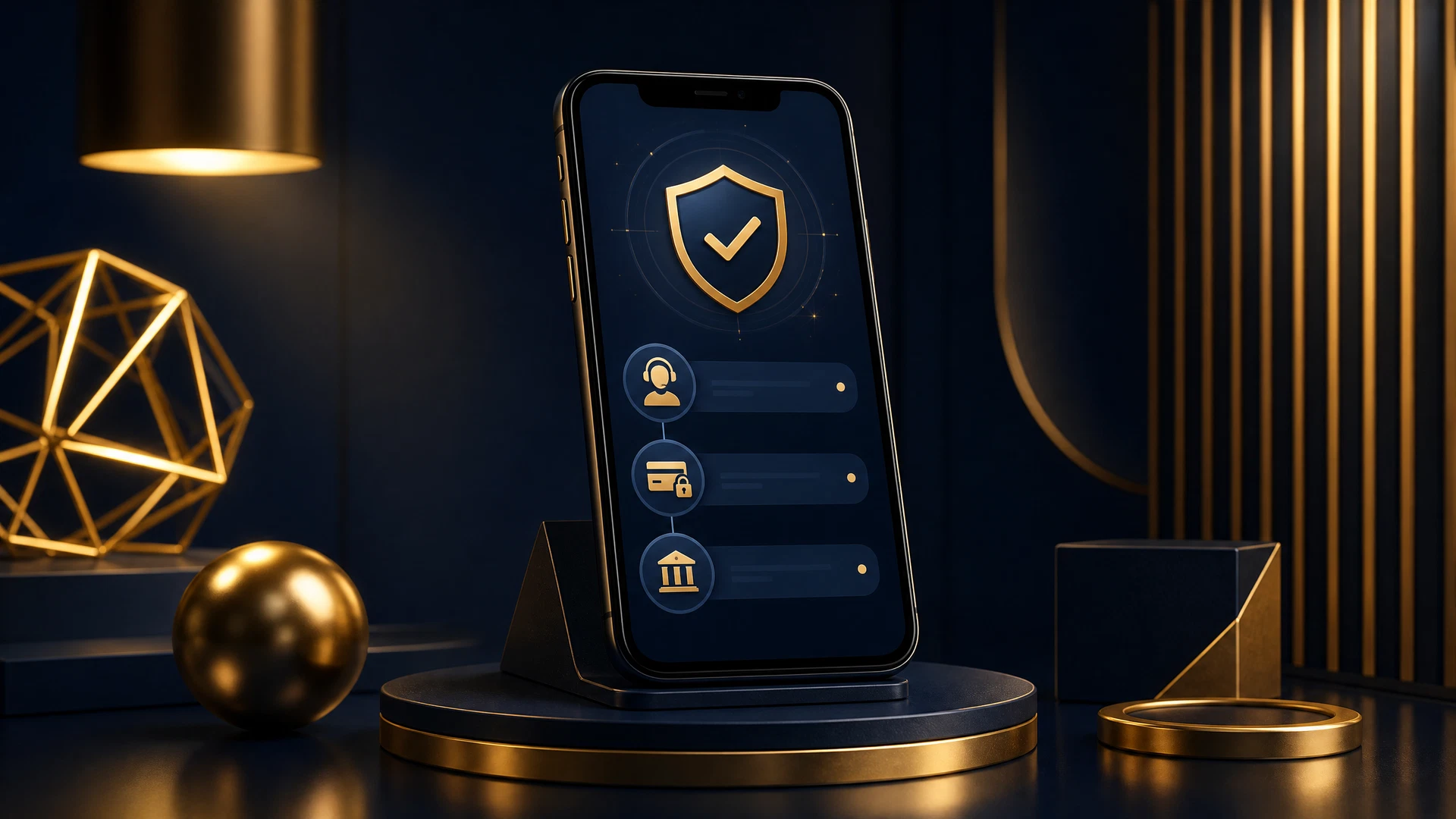 Secure payment support scene for FairPlay withdrawal-time next steps