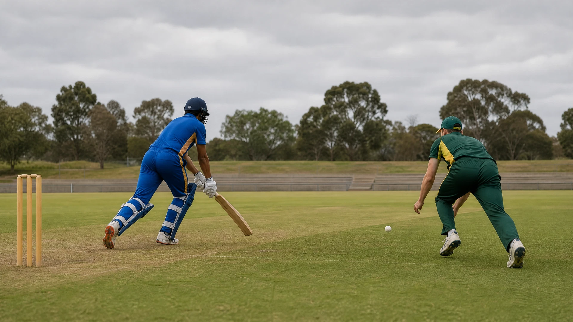 Neutral first Youth ODI match-centre illustration for India Under-19 versus Australia Under-19 with venue unconfirmed