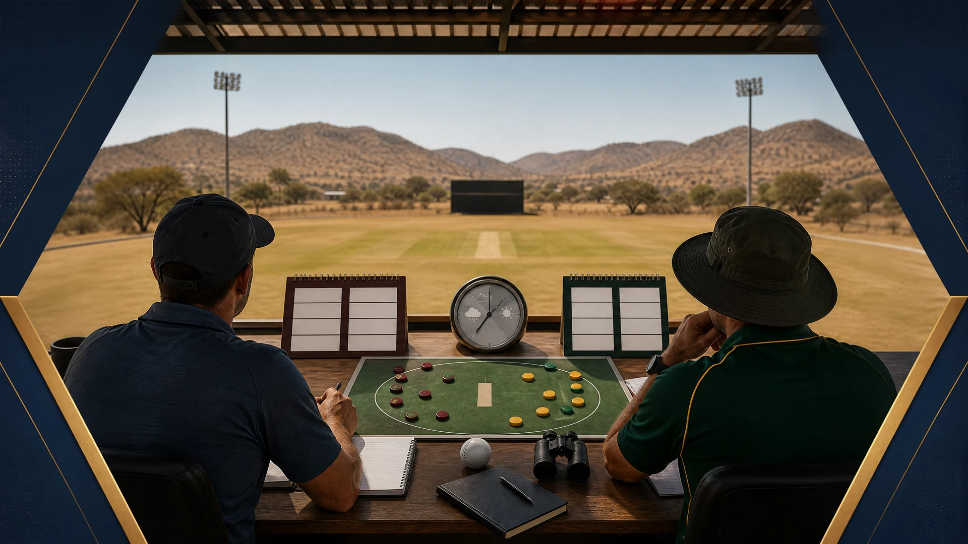 Original second ODI prediction research illustration for Namibia versus South Africa in Windhoek