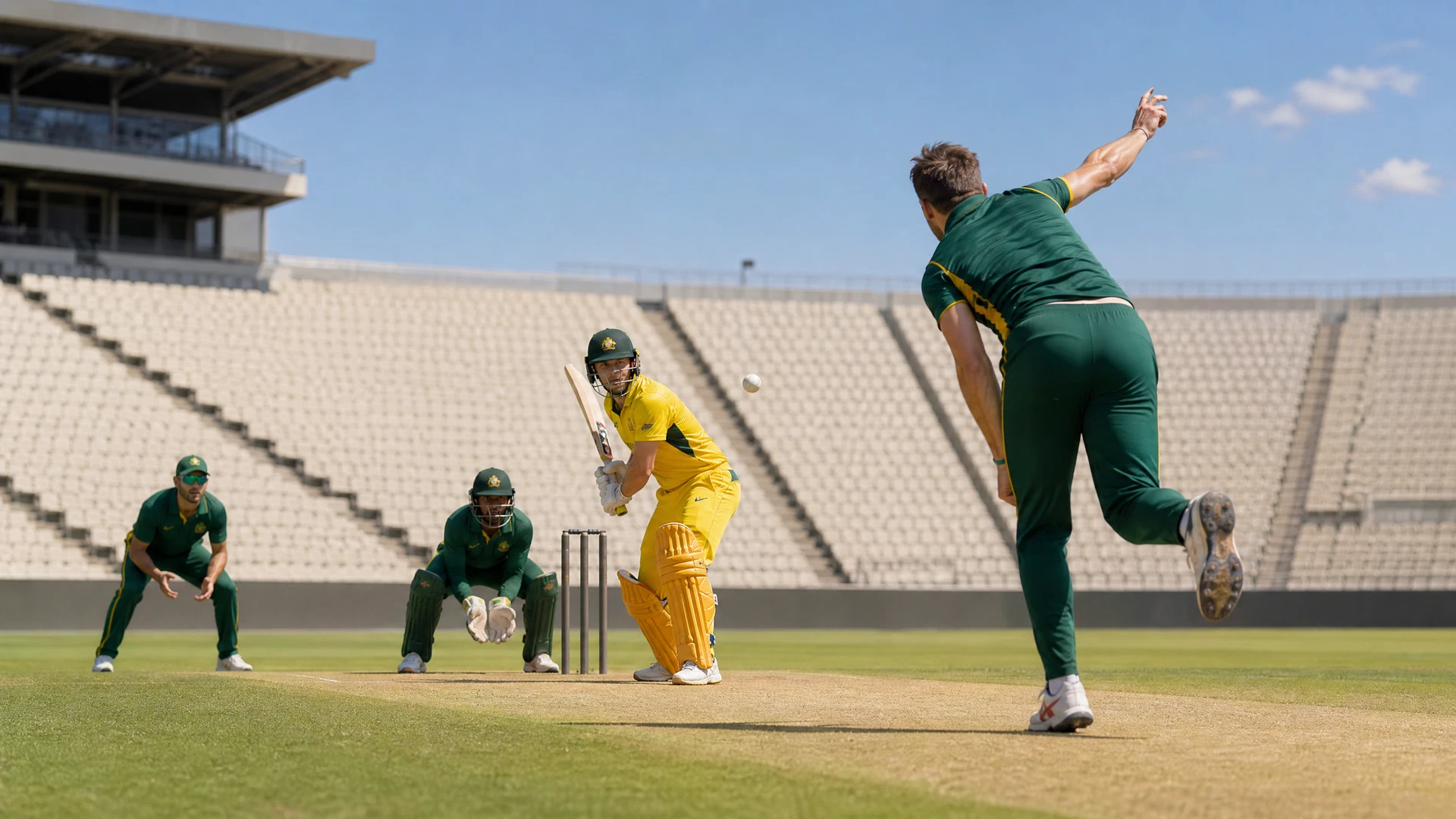 Neutral second ODI match-centre illustration for South Africa versus Australia at The Wanderers in Johannesburg